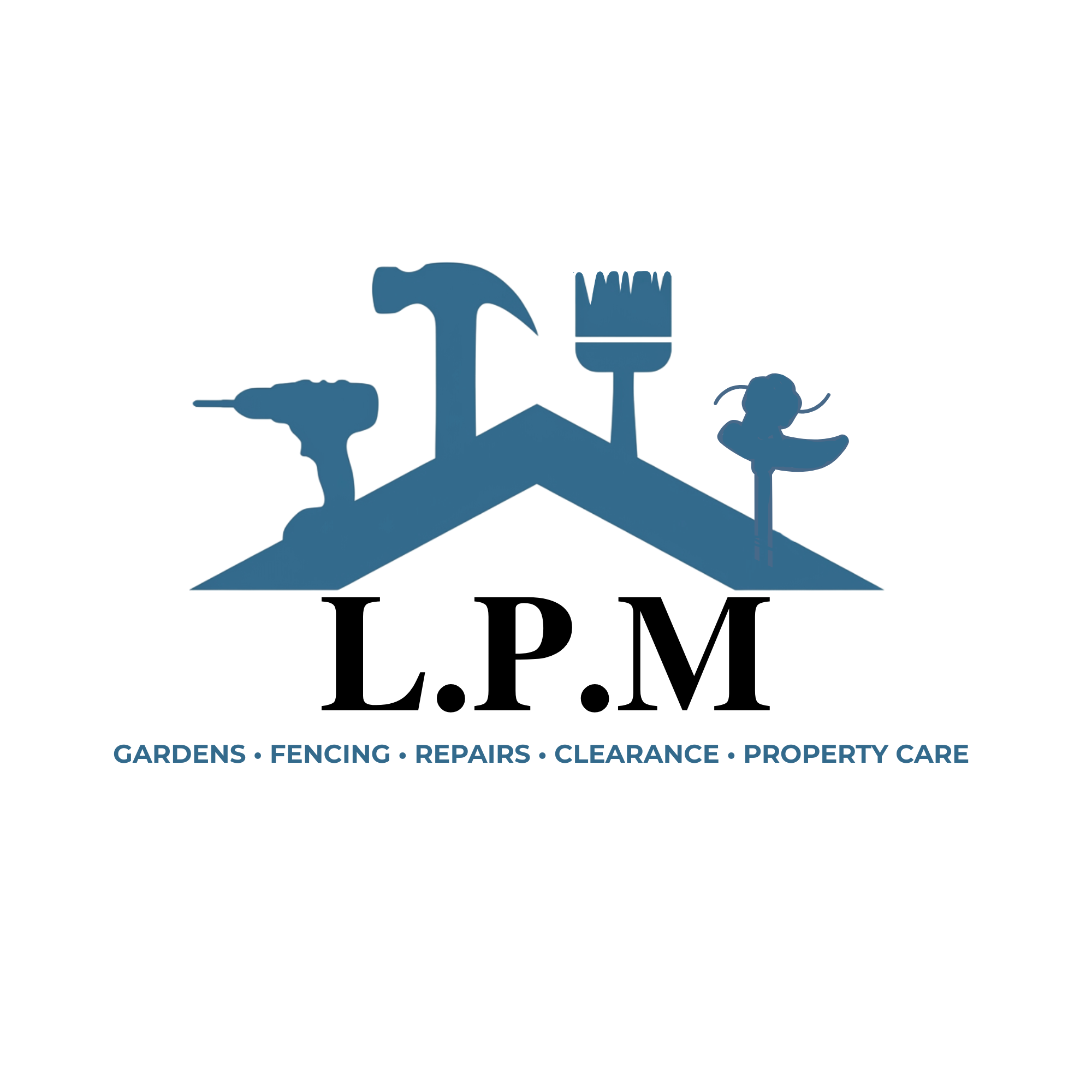 LPM logo — tools above a roofline